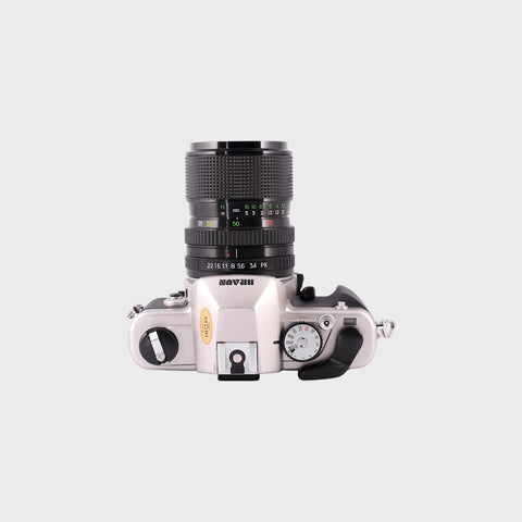 Braun SR2000 PK 35mm SLR film camera with 28-70mm zoom lens