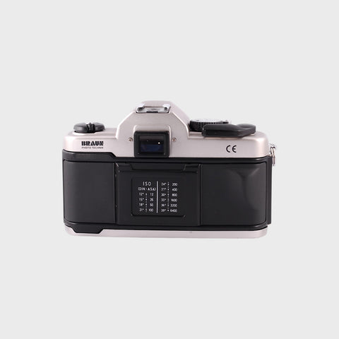 Braun SR2000 PK 35mm SLR film camera with 28-70mm zoom lens