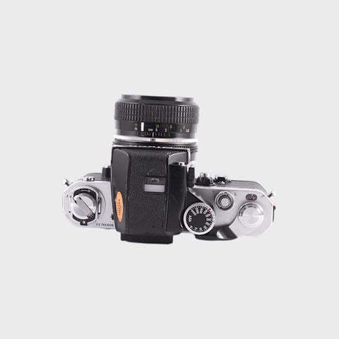 Nikon F2 35mm SLR film camera with 35mm f2.8 lens