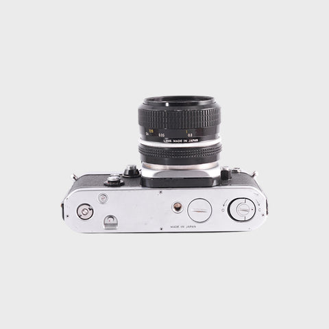 Nikon F2 35mm SLR film camera with 35mm f2.8 lens