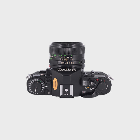 Canon A-1 Reflex 35mm argentique avec objectif 35mm f2.8