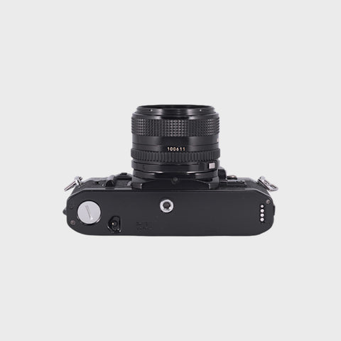 Canon A-1 Reflex 35mm argentique avec objectif 35mm f2.8