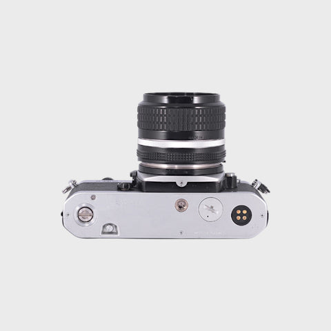 Nikon FM2 35mm SLR film camera with 35mm f2.8 lens