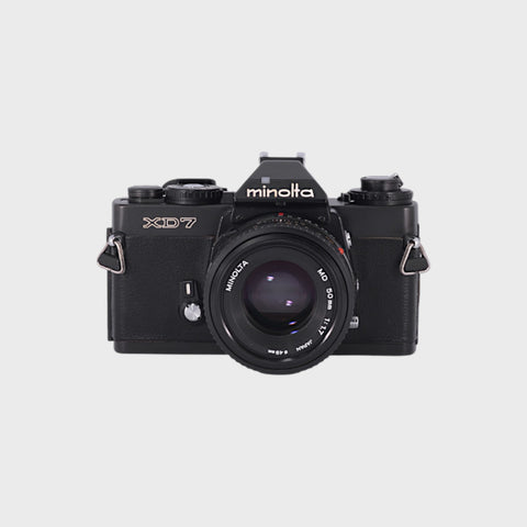 Minolta XD7 35mm SLR Film Camera with 50mm f1.7 lens