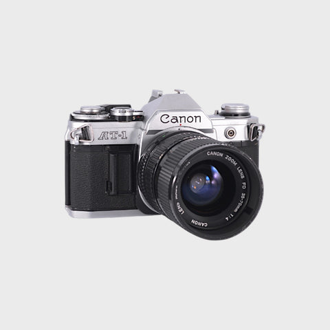 Canon AT-1 35mm SLR film camera with 35-70mm f4 lens