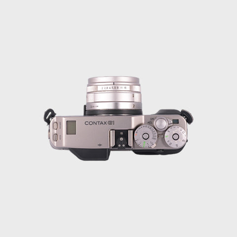 Contax G1 35mm rangefinder film camera with 45mm f2 lens