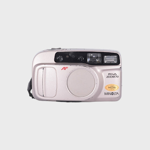 Minolta Riva Zoom 70 Point & Shoot 35mm argentique avec objectif 35-70mm