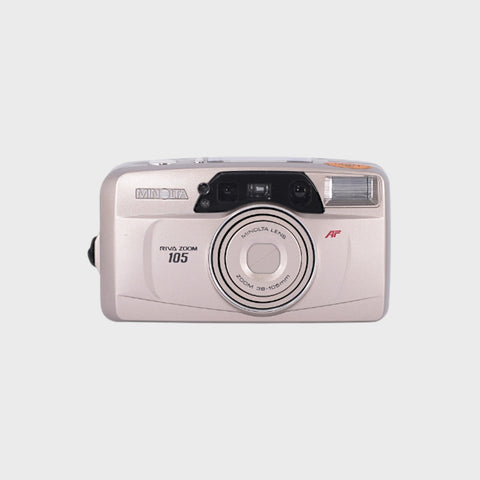 Minolta Riva Zoom 105 35mm Point & Shoot Film Camera with 38-105mm Lens