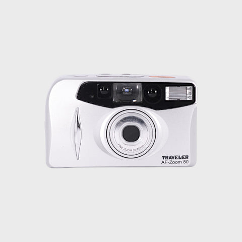 Traveler AF-Zoom 80 35mm Type film camera with 35-80mm zoom lens