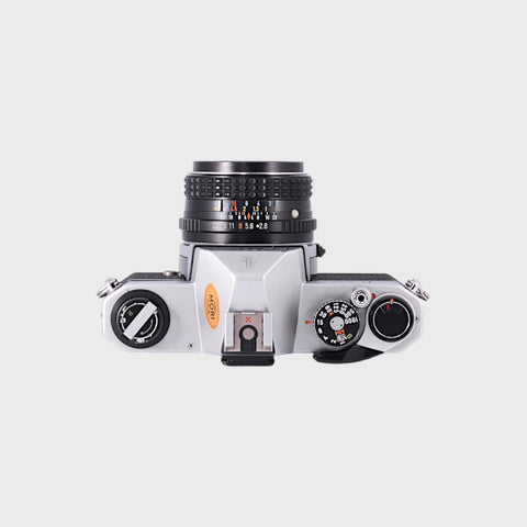 Pentax K1000 35mm SLR film camera with 35mm f2.8 Lens