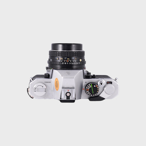 Pentax K2 35mm SLR film camera with 50mm f1.7 lens