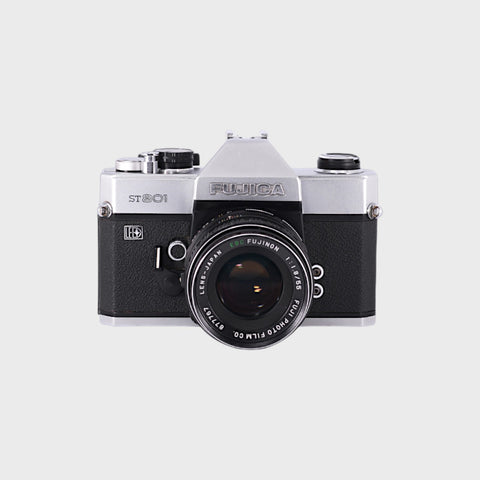 Fujica ST801 Reflex 35mm argentique avec objectif 55mm f1.8