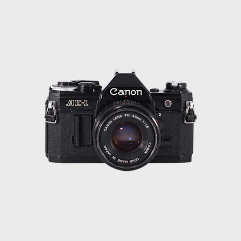 Canon AE-1 Reflex 35mm argentique avec 50mm f1.8 objectif