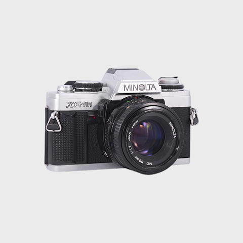 Minolta XG-M 35mm SLR Film Camera with 50mm f1.7 Lens
