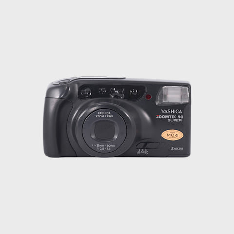 Yashica Zoomtec 90 Super 35mm point & shoot film camera with 38-90mm zoom lens