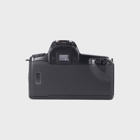 Canon EOS 1000F 35mm SLR film camera with 24mm f2.8 lens