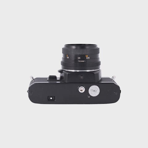 Revueflex SC2 35mm SLR film camera with 50mm f1.9 lens