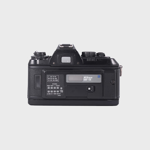 Nikon F501 35mm SLR film camera with 35-70mm zoom lens