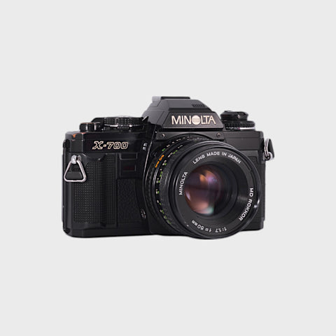 Minolta X-700 Reflex 35mm argentique avec 50mm f1.7 objectif