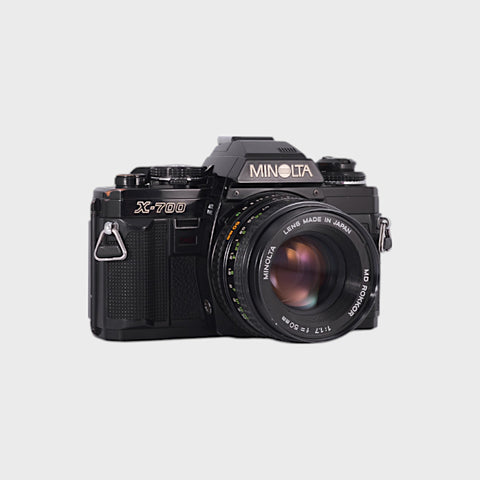 Minolta X-700 Reflex 35mm argentique avec 50mm f1.7 objectif