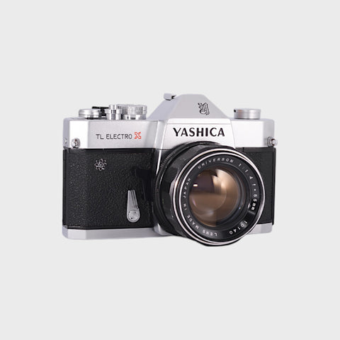 Yashica TL Electro-X 35mm SLR film camera with 55mm f1.4 lens