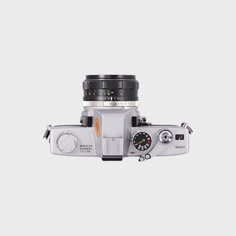 Minolta SRT 101 Reflex 35mm argentique avec 55mm f1.7 objectif
