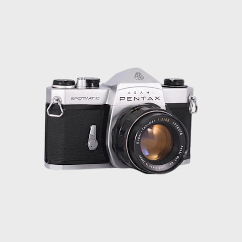 Asahi Pentax Spotmatic SP Reflex 35mm argentique avec 55mm f2 objectif