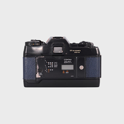 Contax 137 MA Quartz 35mm SLR film camera with 50mm f1.4 lens