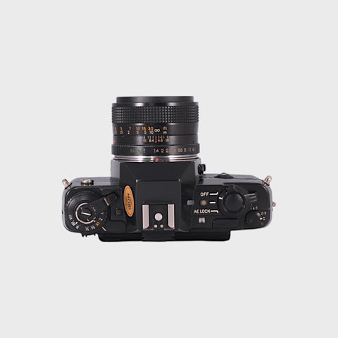 Contax 137 MA Quartz 35mm SLR film camera with 50mm f1.4 lens