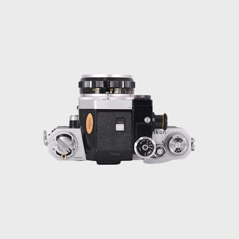 Nikon F 35mm SLR Film Camera with 50mm f2 Lens