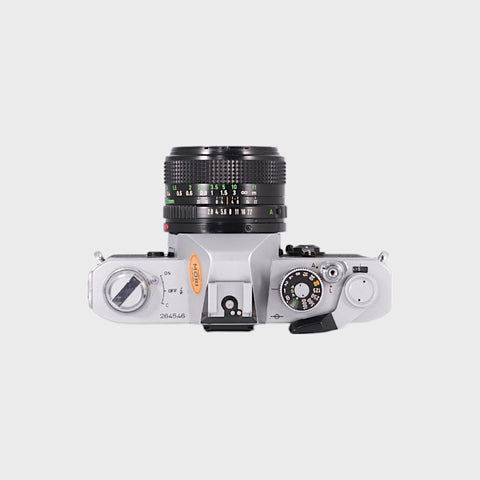 Canon FTb QL 35mm SLR film camera with 28mm f2.8 lens