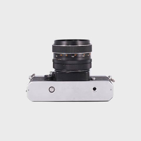 Fujica ST705 35mm SLR film camera with 50mm f2.8 lens