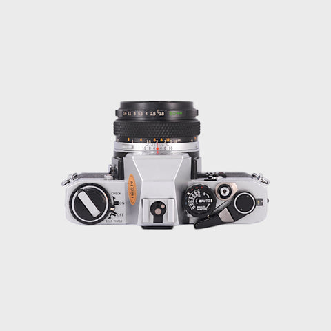 Olympus OM10 35mm SLR Film Camera with 50mm f1.8 Lens