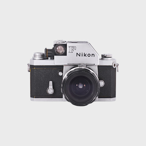 Nikon F 35mm SLR Film Camera with 28mm f3.5 Lens