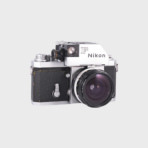 Nikon F 35mm SLR Film Camera with 28mm f3.5 Lens
