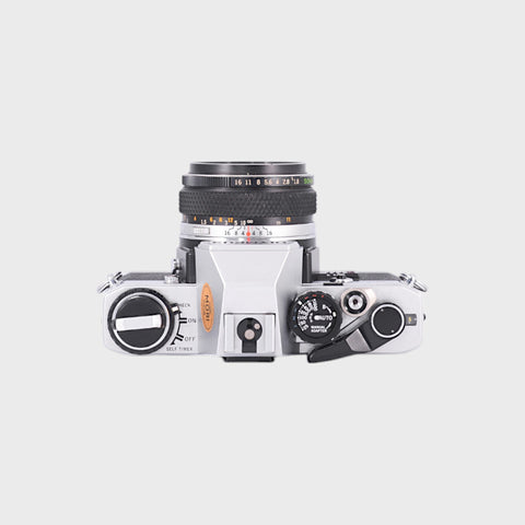 Olympus OM10 35mm SLR Film Camera with 50mm f1.8 Lens