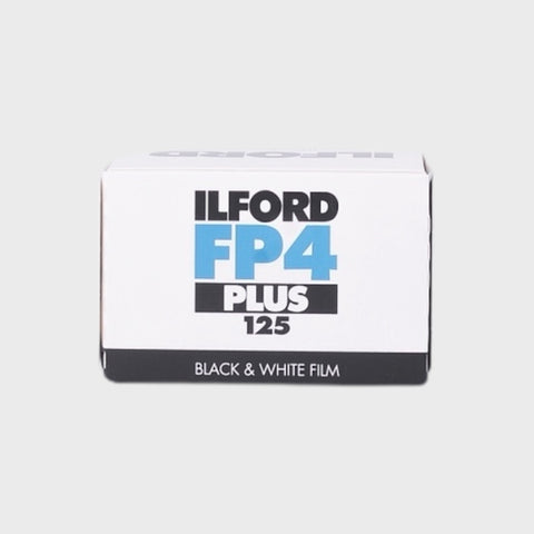 24 Exp. Ilford FP4 Plus 125 B&W 35mm film