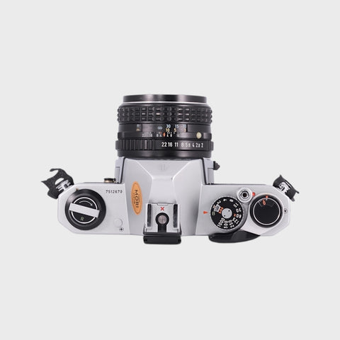 Pentax K1000 35mm SLR film camera with 55mm f2 lens