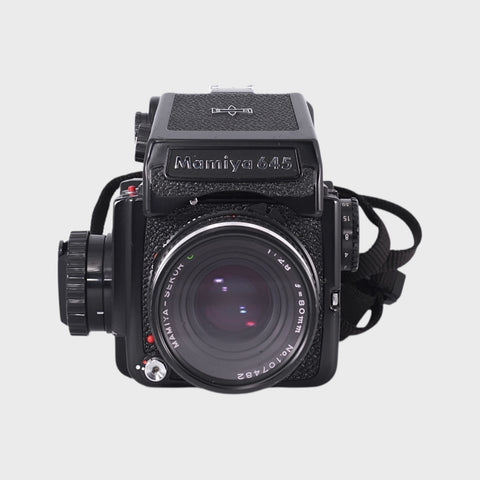 Mamiya 645J Moyen Format argentique avec 80mm f2.8 objectif