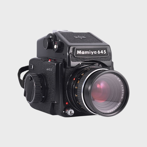 Mamiya 645J Moyen Format argentique avec 80mm f2.8 objectif
