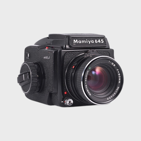 Mamiya 645J Moyen Format argentique avec 80mm f2.8 objectif
