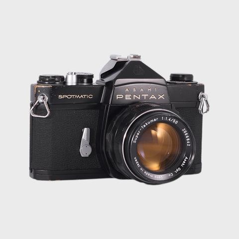 Asahi Pentax Spotmatic SP 35mm SLR film camera with 50mm f1.4 lens
