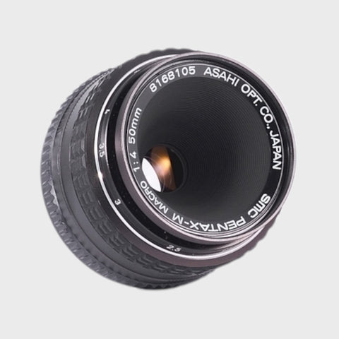SMC Pentax-M 50mm f4 PK Macro objectif