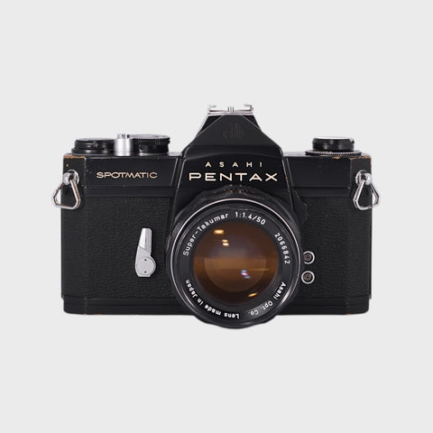 Asahi Pentax Spotmatic SP 35mm SLR film camera with 50mm f1.4 lens