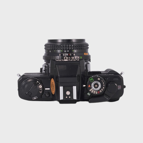 Minolta X-700 35mm SLR Film Camera with 45mm f2 Lens
