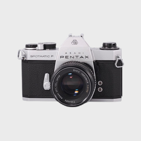 Asahi Pentax Spotmatic F Reflex 35mm argentique avec 55mm f2 objectif