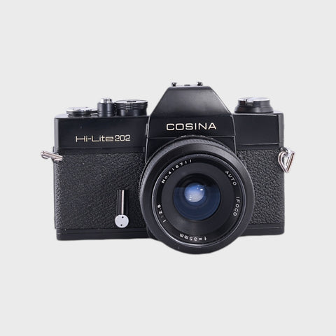 Cosina Hi-Lite 202 Reflex 35mm argentique avec 35mm f2.8 objectif