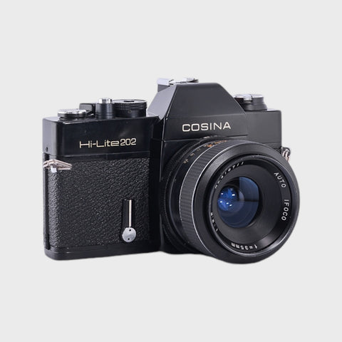 Cosina Hi-Lite 202 Reflex 35mm argentique avec 35mm f2.8 objectif