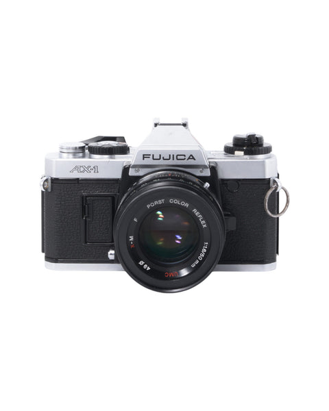 Fujica AX-1 Reflex 35mm argentique avec 50mm f1.9 objectif