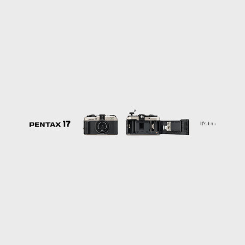 Pentax 17 35mm Half-Frame Camera avec 25mm f3.5 objectif